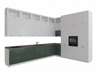 Кухня Зеленая BMS