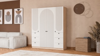 Шкаф распашной Вивьен 13 BMS