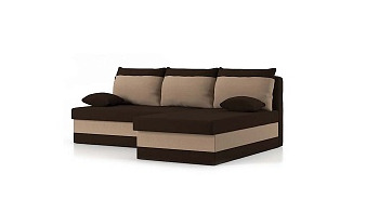 Угловой диван Deli BMS коричневый