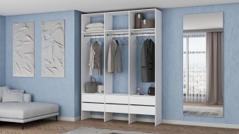 Встраиваемый Стеллаж для одежды Мирта 55 BMS