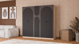 Шкаф распашной Вивьен 14  BMS