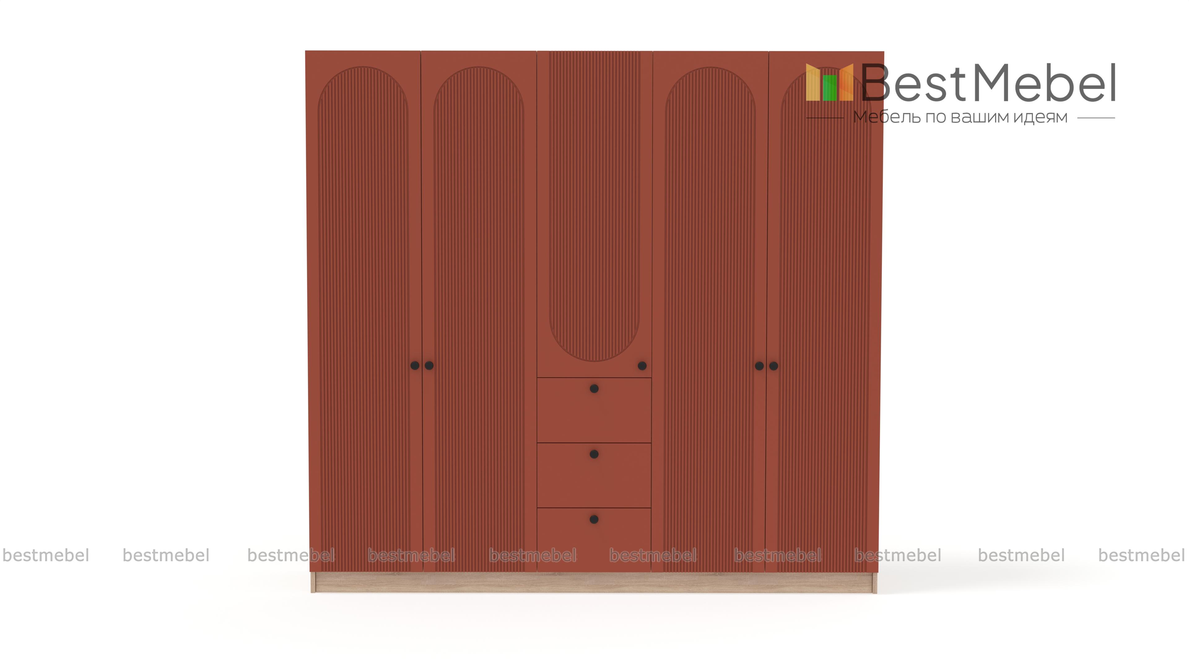 Шкаф распашной Рене 30 BMS - Фото