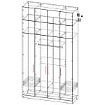 Шкаф распашной Остин Уно 8 BMS