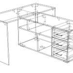 Схема сборки Стол Стильный-2 BMS