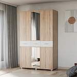 Шкаф 3-створчатый Линда с зеркалом BMS - Фото 5