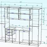 Схема сборки Кухня для офиса BMS