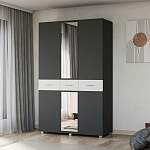 Шкаф 3-створчатый Линда с зеркалом BMS - Фото 13