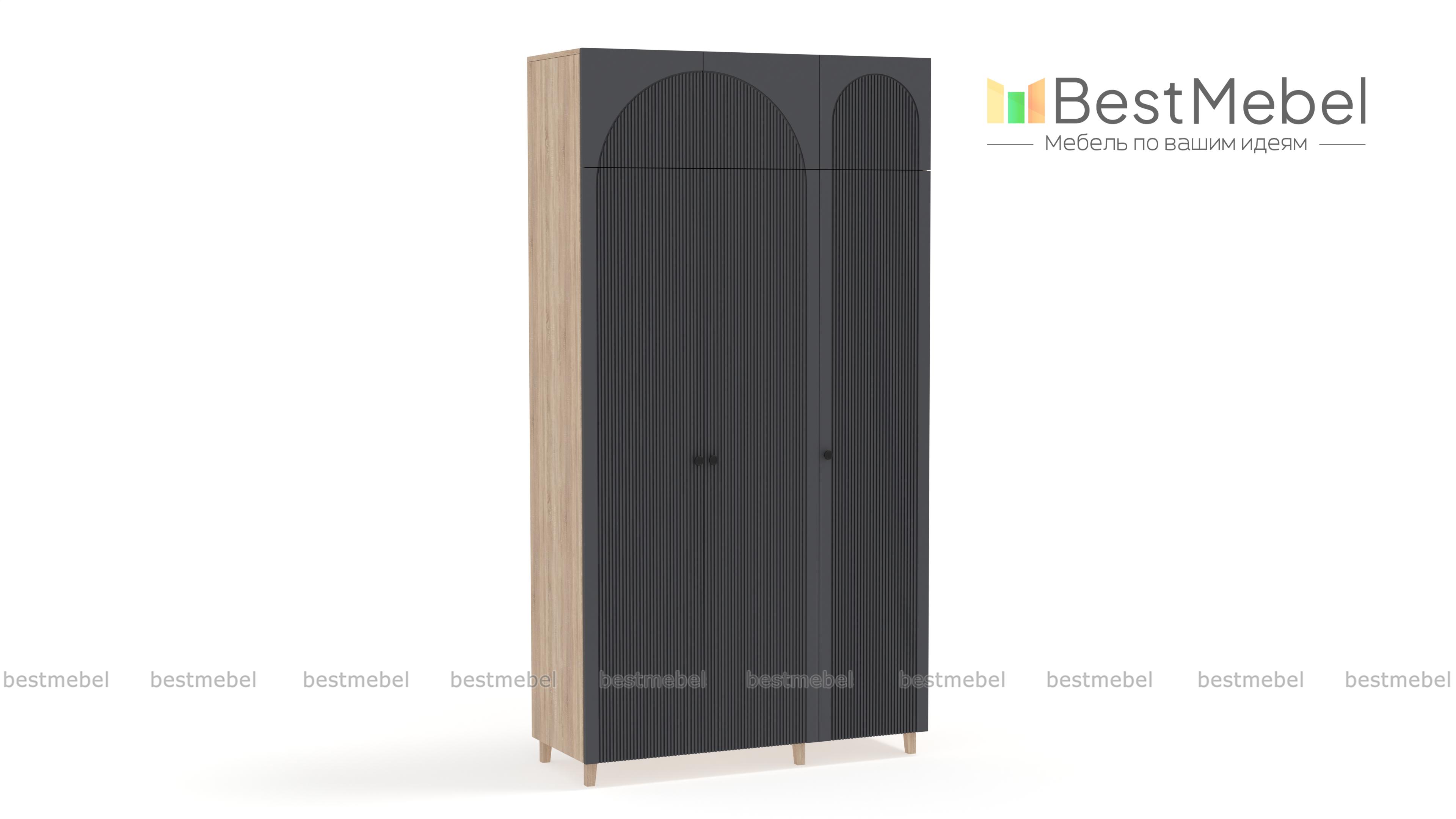 Шкаф распашной Вивьен 8 BMS - Фото