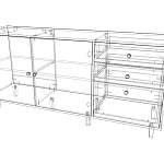 Схема сборки Комод Брукс 6 BMS