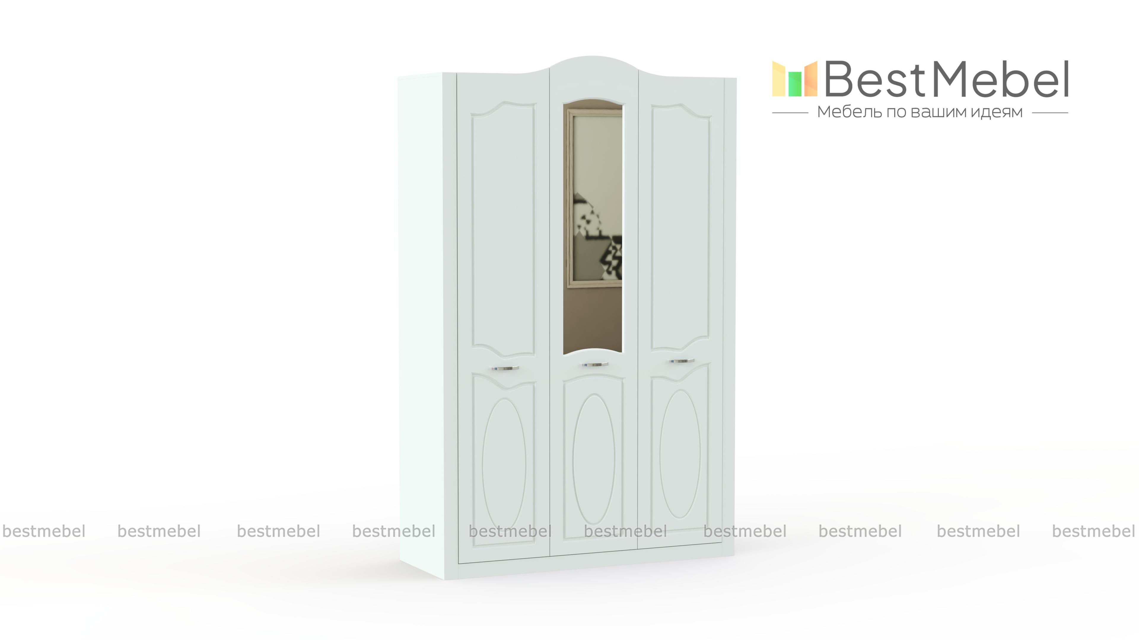 Шкаф 3-х дверный Ева BMS - Фото