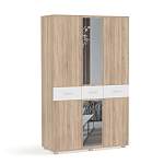 Шкаф 3-створчатый Линда с зеркалом BMS - Фото 4