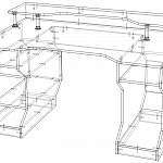 Схема сборки Геймерский стол Берри 2 BMS