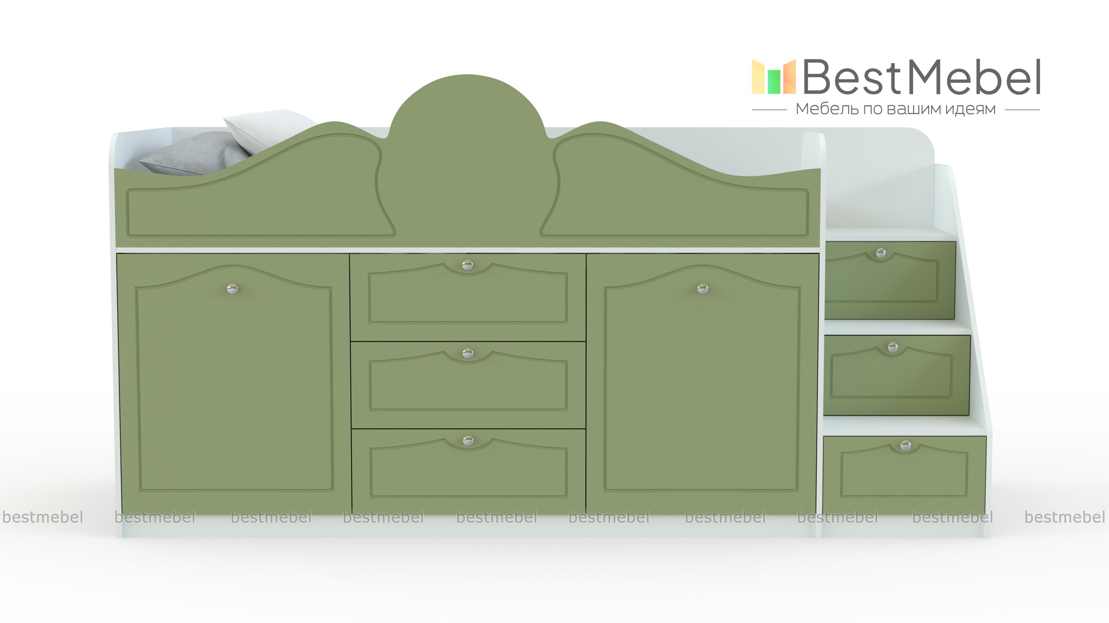 Кровать-чердак Стриж-1 BMS - Фото