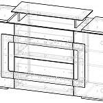 Чертеж Комод Стайл Люкс 18 BMS