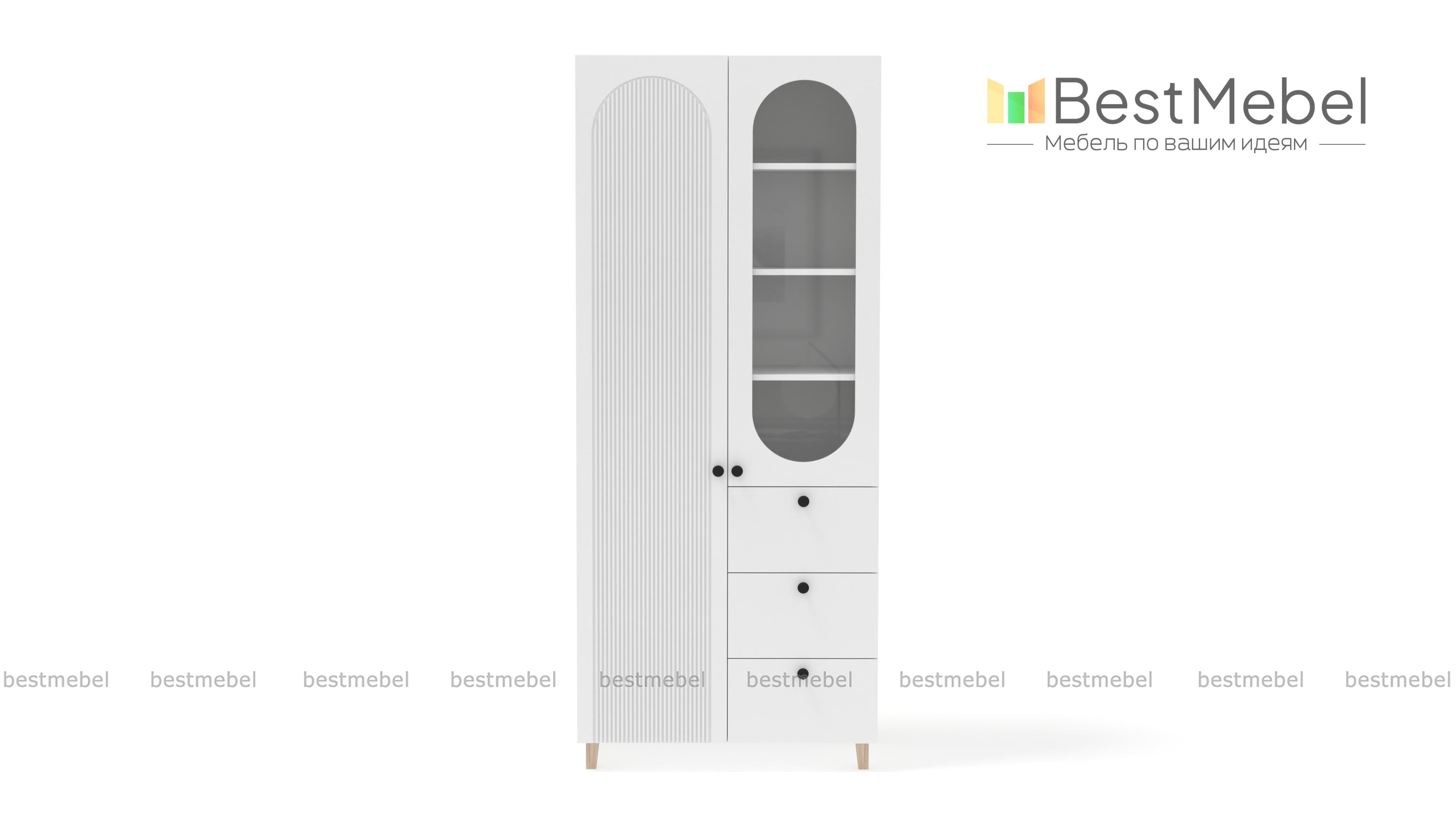 Шкаф распашной Рене 8 BMS - Фото