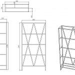Чертеж Стеллаж Тесса 2 BMS
