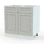 Шкаф нижний с 2-мя дверцами и 2-мя ящиками Европа BMS - Фото 7