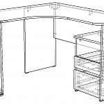 Схема сборки Письменный стол Киви ГН-139.011 BMS