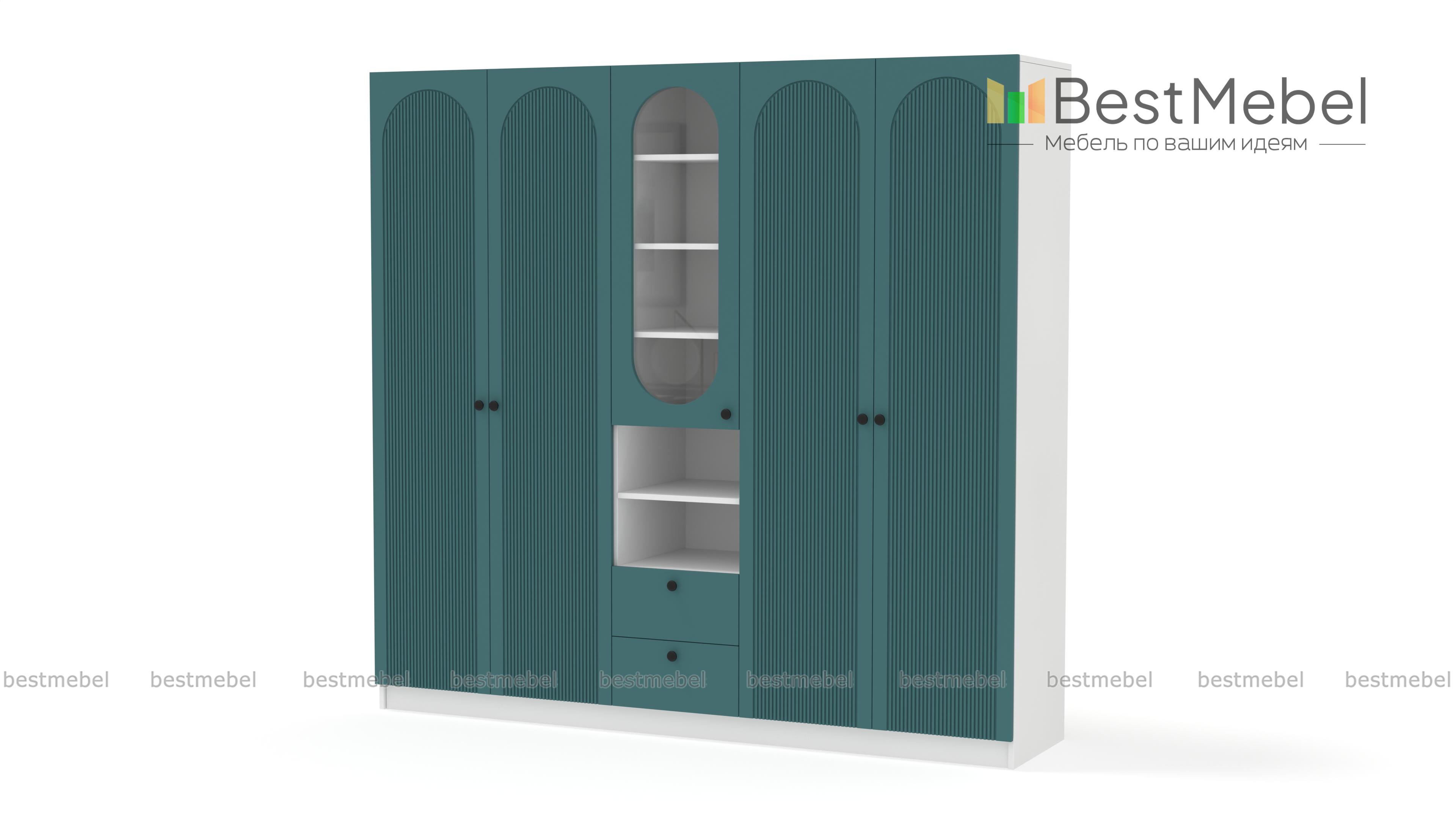 Шкаф распашной Рене 15 BMS - Фото