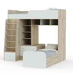 Угловая двухъярусная кровать Астра-4 BMS - Фото 1