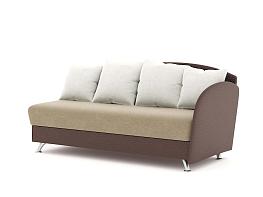 Тахта Юстина 4 BMS(Нераскладной (Левый)) (2040х880х1070)