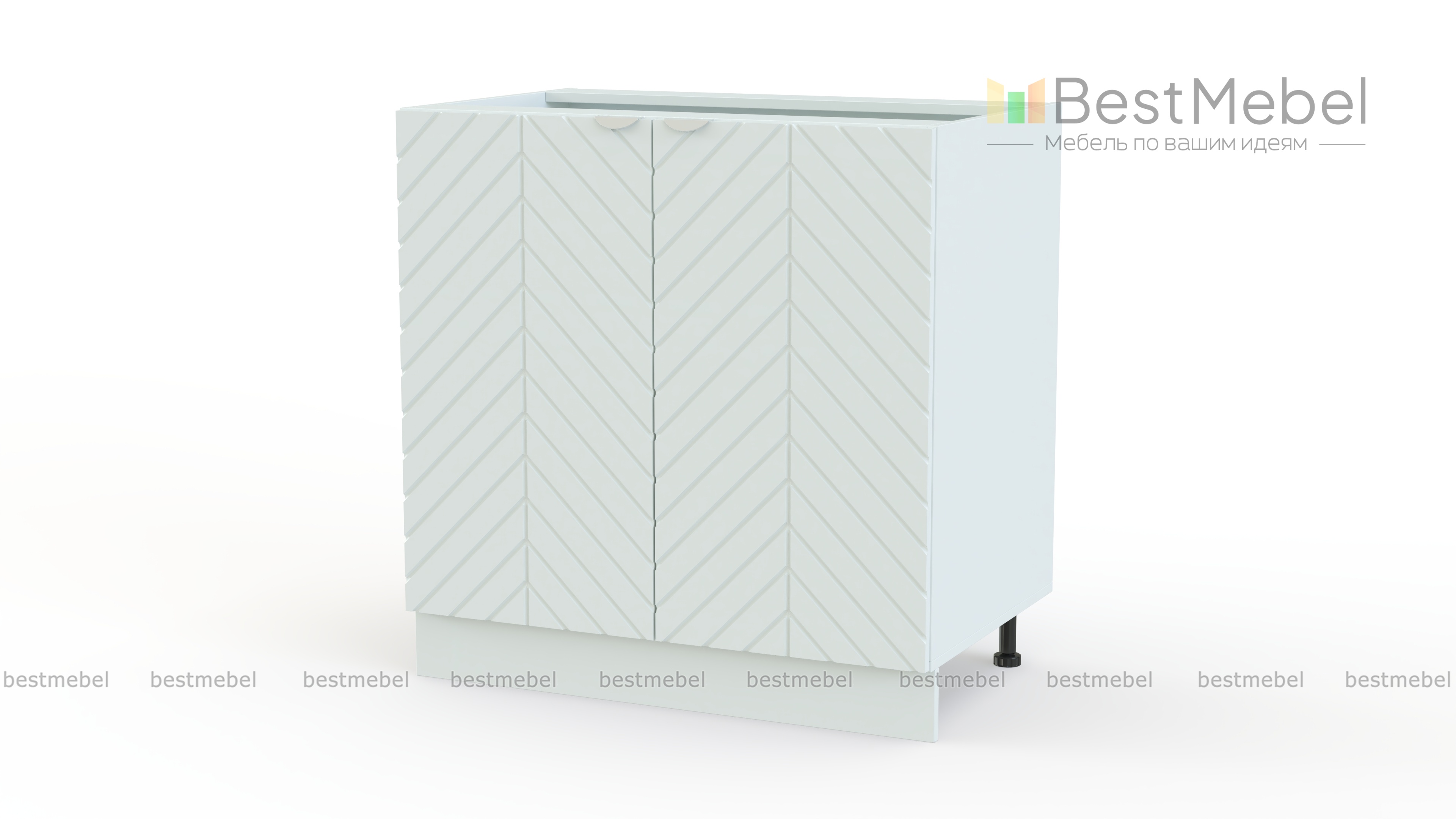Шкаф нижний с 2-мя дверцами Анаис BMS