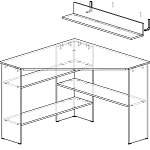 Схема сборки Стол компьютерный с полками Корнер 2 BMS